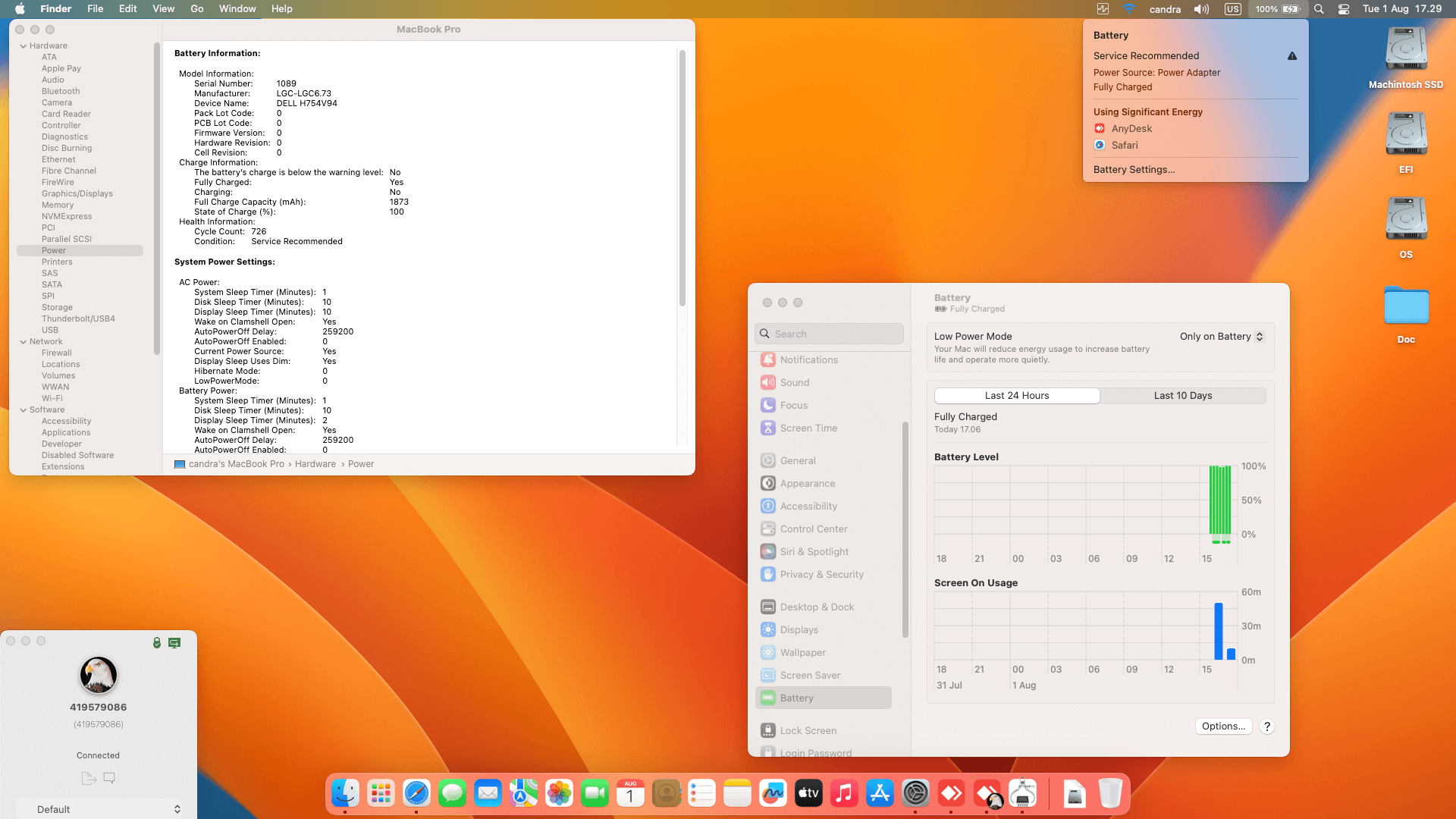 Dell XPS 13 9380 [WhiskeyLake   Intel UHD Graphics 8Th Gen + I2C]   OpenCore 1